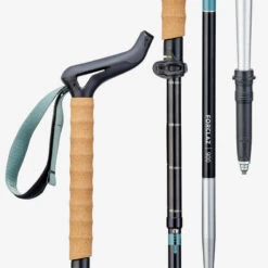 1 Bâton Canne Ultra-compact De Trek - MT900 Ergonomique - Noir -Équipement Sportif 1 baton canne ultra compact de trek mt900 ergonomique noir 4