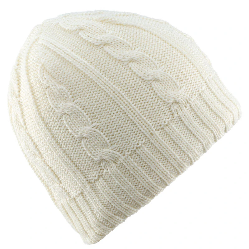 WEDZE BONNET DE SKI ENFANT TORSADES ECRU 6 WEDZE BONNET DE SKI ENFANT TORSADES ECRU – Image 6