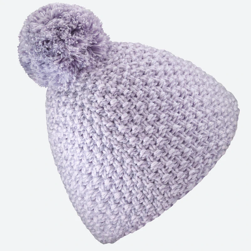 WEDZE BONNET DE SKI MADE IN FRANCE ENFANT - TIMELESS - Violet 5 WEDZE BONNET DE SKI MADE IN FRANCE ENFANT - TIMELESS - Violet – Image 5