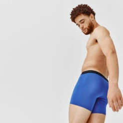 Kalenji Boxer Respirant En Microfibre Homme - Bleu 7 Kalenji Boxer Respirant En Microfibre Homme - Bleu -Équipement Sportif boxer respirant en microfibre homme bleu 2