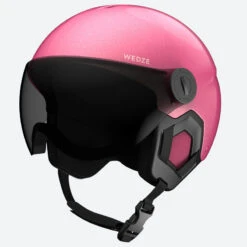 WEDZE CASQUE DE SKI À VISIÈRE ENFANT H-KID 550 ROSE PAILETTES -Équipement Sportif casque de ski a visiere enfant h kid 550 rose pailettes 9