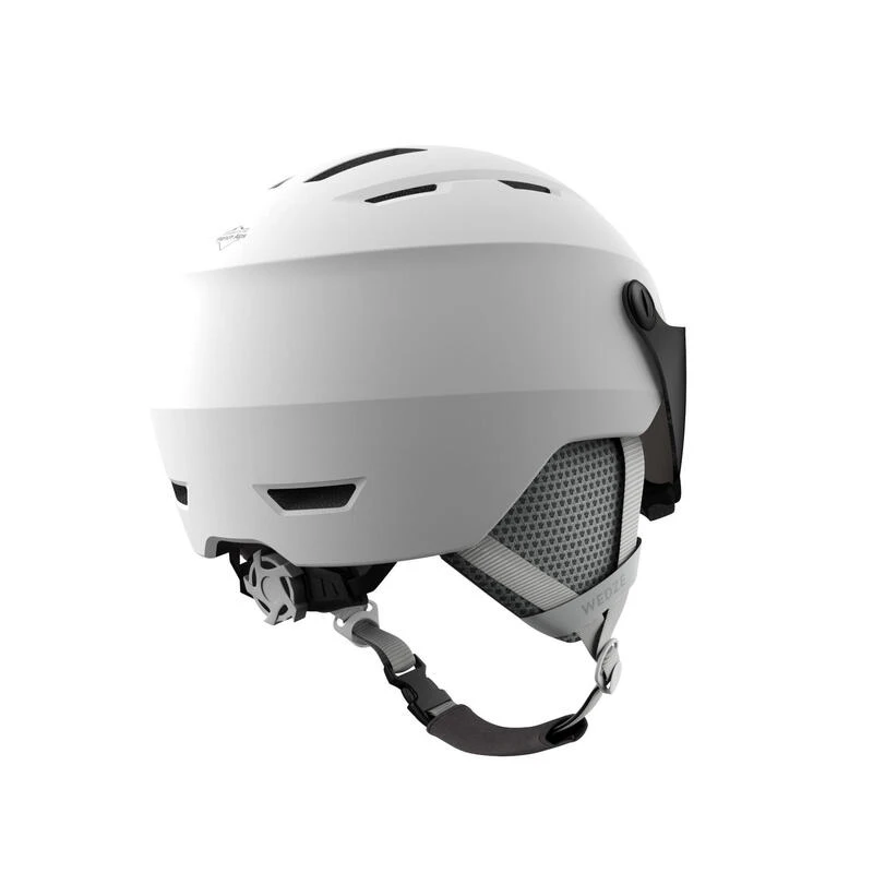 WEDZE CASQUE VISIÈRE DE SKI ADULTE - H350 - BLANC 4 WEDZE CASQUE VISIÈRE DE SKI ADULTE - H350 - BLANC – Image 4