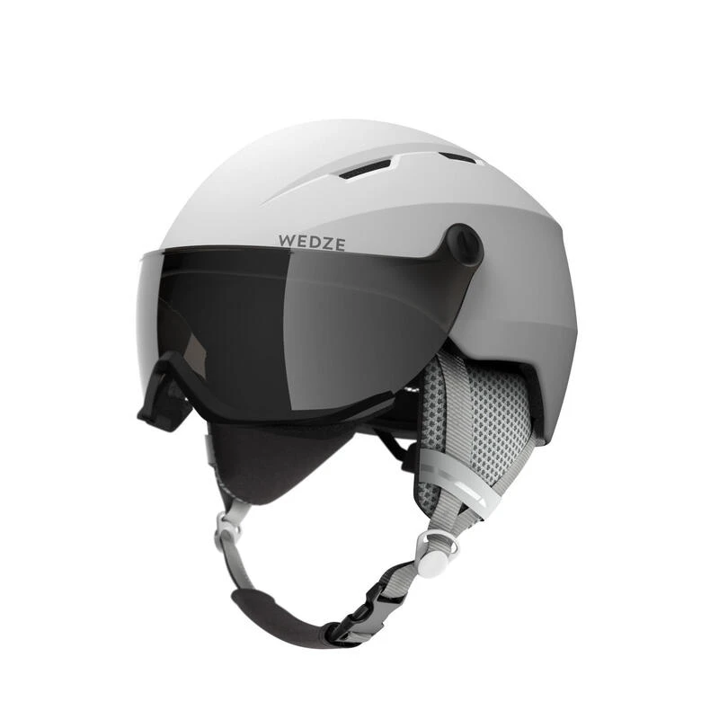 WEDZE CASQUE VISIÈRE DE SKI ADULTE - H350 - BLANC 7 WEDZE CASQUE VISIÈRE DE SKI ADULTE - H350 - BLANC – Image 7