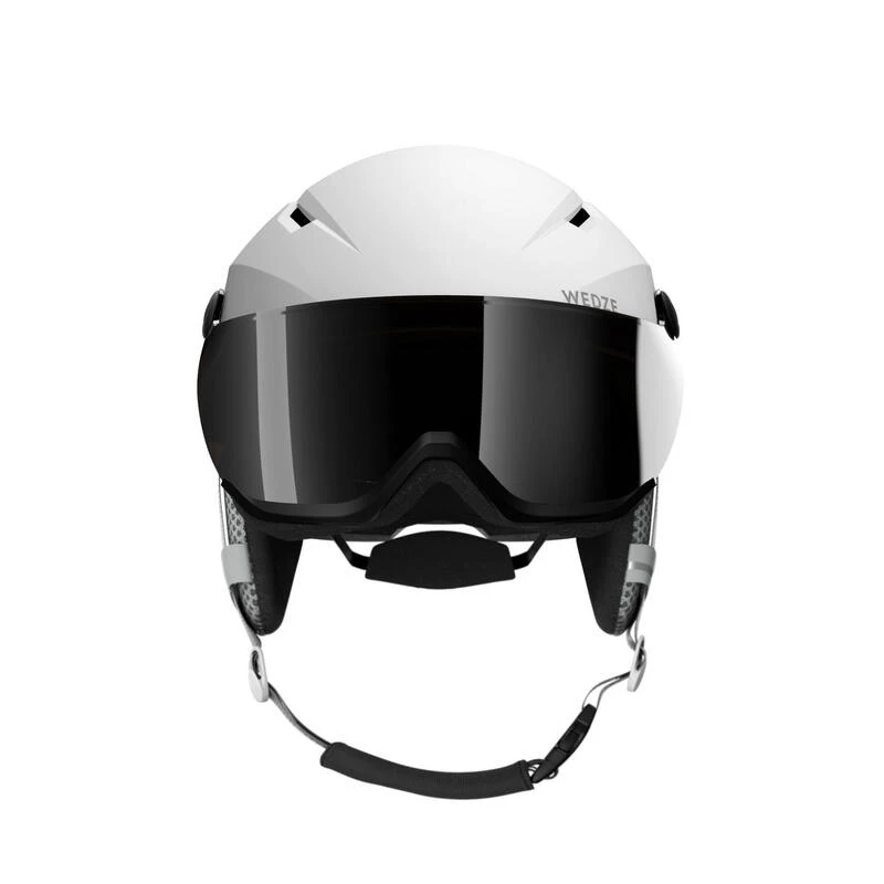 WEDZE CASQUE VISIÈRE DE SKI ADULTE - H350 - BLANC 8 WEDZE CASQUE VISIÈRE DE SKI ADULTE - H350 - BLANC – Image 8