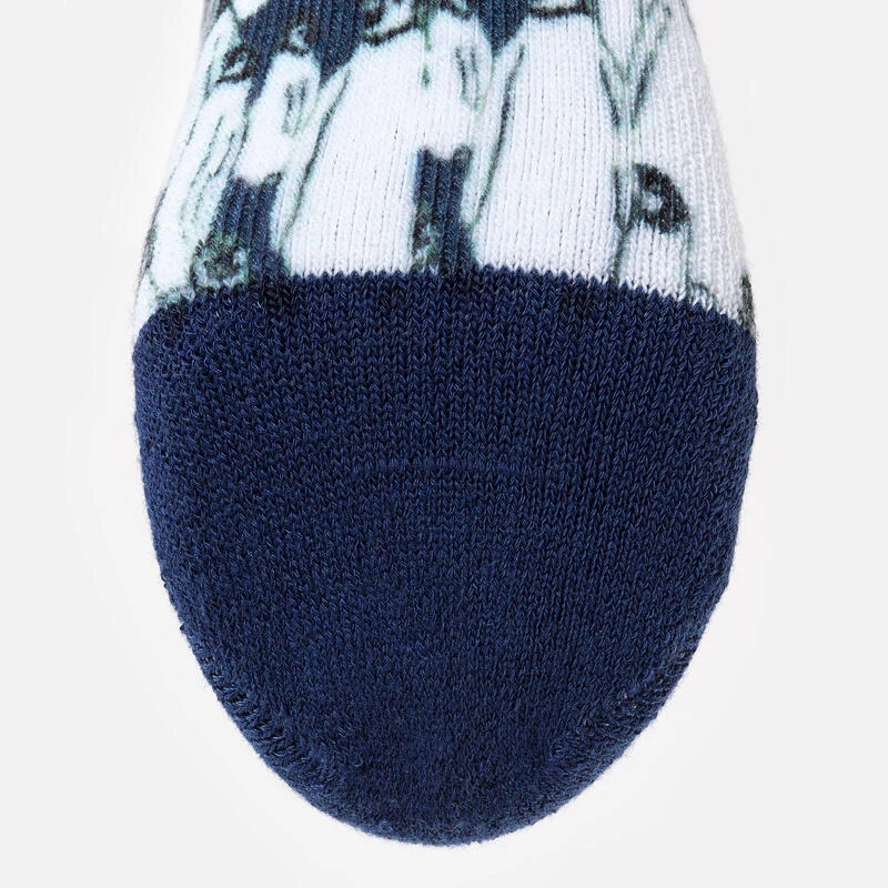 WEDZE CHAUSSETTES DE SKI ET SNOWBOARD ENFANT 100 - PINGUINS 8 WEDZE CHAUSSETTES DE SKI ET SNOWBOARD ENFANT 100 - PINGUINS – Image 8