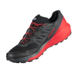 CHAUSSURE DE TRAIL RUNNING SALOMON SENSE RIDE 4 NOIR ROUGE -Équipement Sportif chaussure de trail running salomon sense ride 4 noir rouge 5