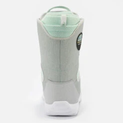 Chaussures De Snowboard Femme Débutante SNB 100 - Grises -Équipement Sportif chaussures de snowboard femme debutante snb 100 grises 3