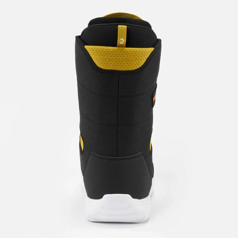 Chaussures De Snowboard Homme Débutant SNB 100 - Noires 4 Chaussures De Snowboard Homme Débutant SNB 100 - Noires – Image 4