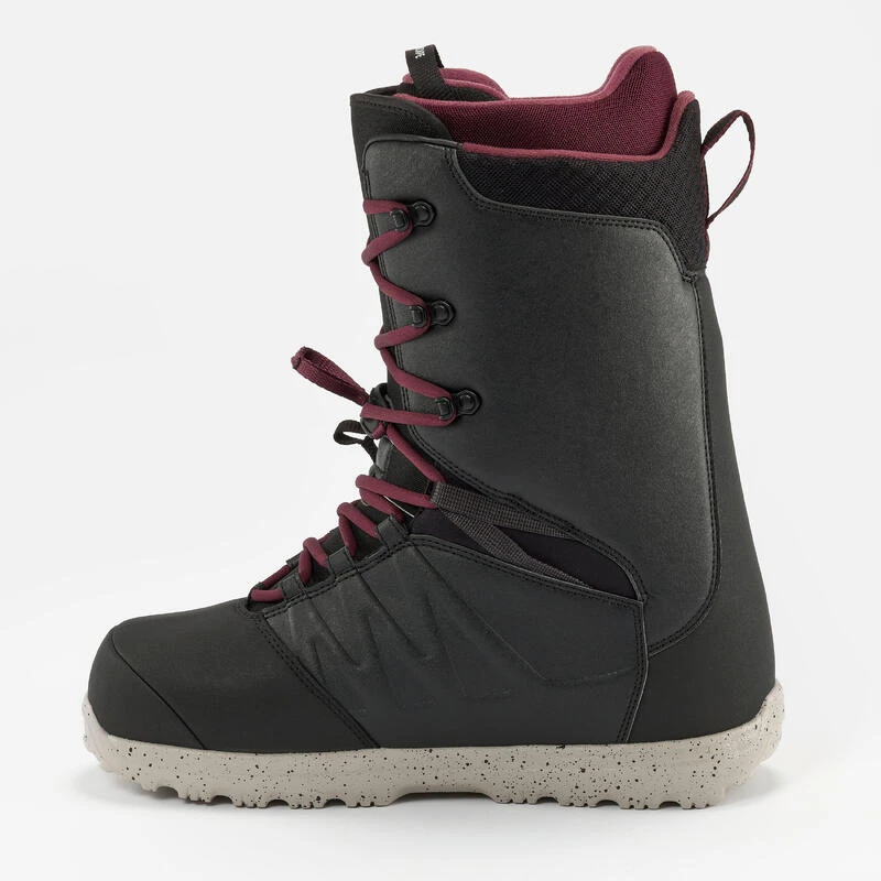 Chaussures De Snowboard Homme Hybrid, Flex Moyen - Endzone Noir 3 Chaussures De Snowboard Homme Hybrid, Flex Moyen - Endzone Noir – Image 3