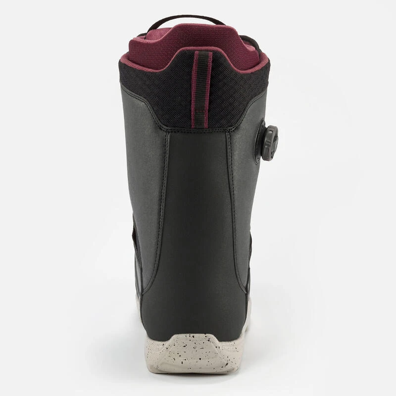 Chaussures De Snowboard Homme Hybrid, Flex Moyen - Endzone Noir 4 Chaussures De Snowboard Homme Hybrid, Flex Moyen - Endzone Noir – Image 4