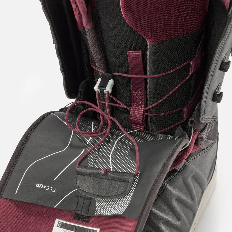 Chaussures De Snowboard Homme Hybrid, Flex Moyen - Endzone Noir 9 Chaussures De Snowboard Homme Hybrid, Flex Moyen - Endzone Noir – Image 9