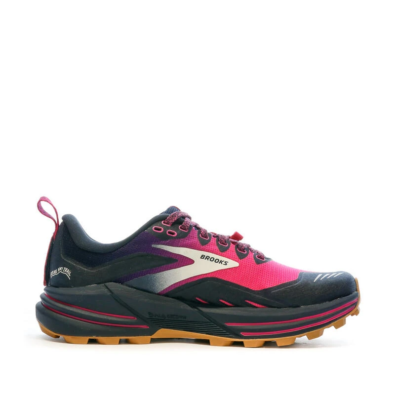 Chaussures De Trail Rose Femme Brooks Cascadia 16 2 Chaussures De Trail Rose Femme Brooks Cascadia 16 – Image 2