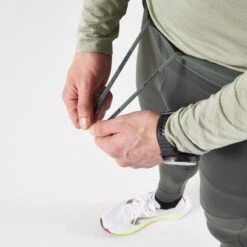 COLLANT RUNNING HOMME CHAUD - KIPRUN WARM KHAKI -Équipement Sportif collant running homme chaud kiprun warm khaki 6