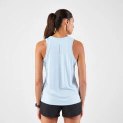 Kalenji Débardeur De Running Respirant Femme - KIPRUN Run 100 Bleu Ciel 8 Kalenji Débardeur De Running Respirant Femme - KIPRUN Run 100 Bleu Ciel -Équipement Sportif debardeur de running respirant femme kiprun run 100 bleu ciel 2