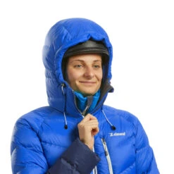 Simond Doudoune En Duvet D'alpinisme Femme - MAKALU Bleu -Équipement Sportif doudoune en duvet dalpinisme femme makalu bleu 2
