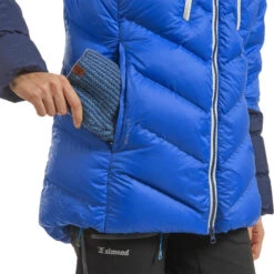 Simond Doudoune En Duvet D'alpinisme Femme - MAKALU Bleu -Équipement Sportif doudoune en duvet dalpinisme femme makalu bleu 6
