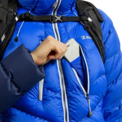 Simond Doudoune En Duvet D'alpinisme Femme - MAKALU Bleu -Équipement Sportif doudoune en duvet dalpinisme femme makalu bleu 7