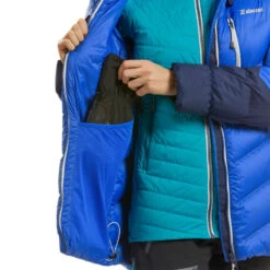 Simond Doudoune En Duvet D'alpinisme Femme - MAKALU Bleu -Équipement Sportif doudoune en duvet dalpinisme femme makalu bleu 8