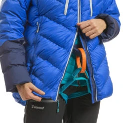 Simond Doudoune En Duvet D'alpinisme Femme - MAKALU Bleu -Équipement Sportif doudoune en duvet dalpinisme femme makalu bleu 9