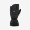 WEDZE GANTS DE SKI ADULTE 500 - NOIR