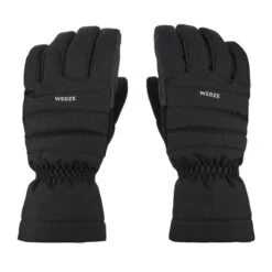 WEDZE GANTS DE SKI ADULTE 500 - NOIR 9 WEDZE GANTS DE SKI ADULTE 500 - NOIR -Équipement Sportif gants de ski adulte 500 noir 2