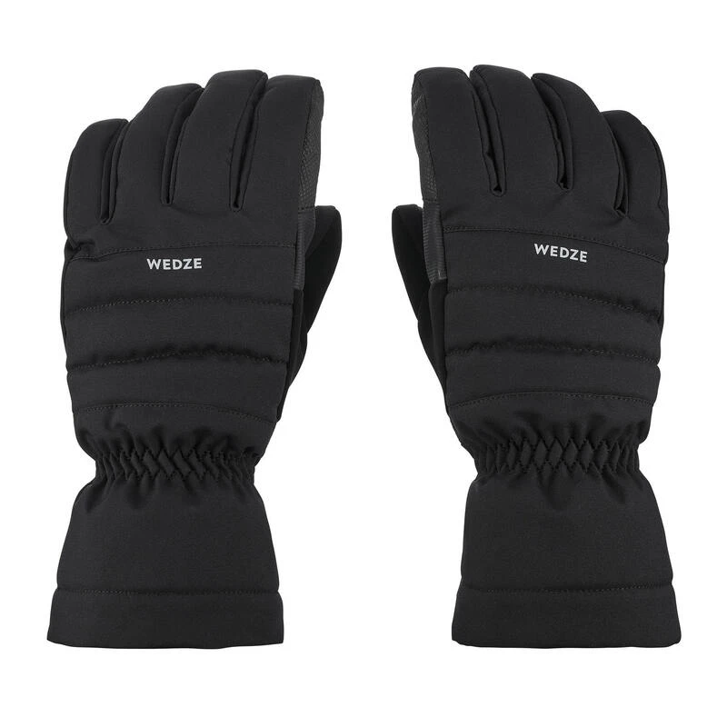 WEDZE GANTS DE SKI ADULTE 500 - NOIR 3 WEDZE GANTS DE SKI ADULTE 500 - NOIR – Image 3