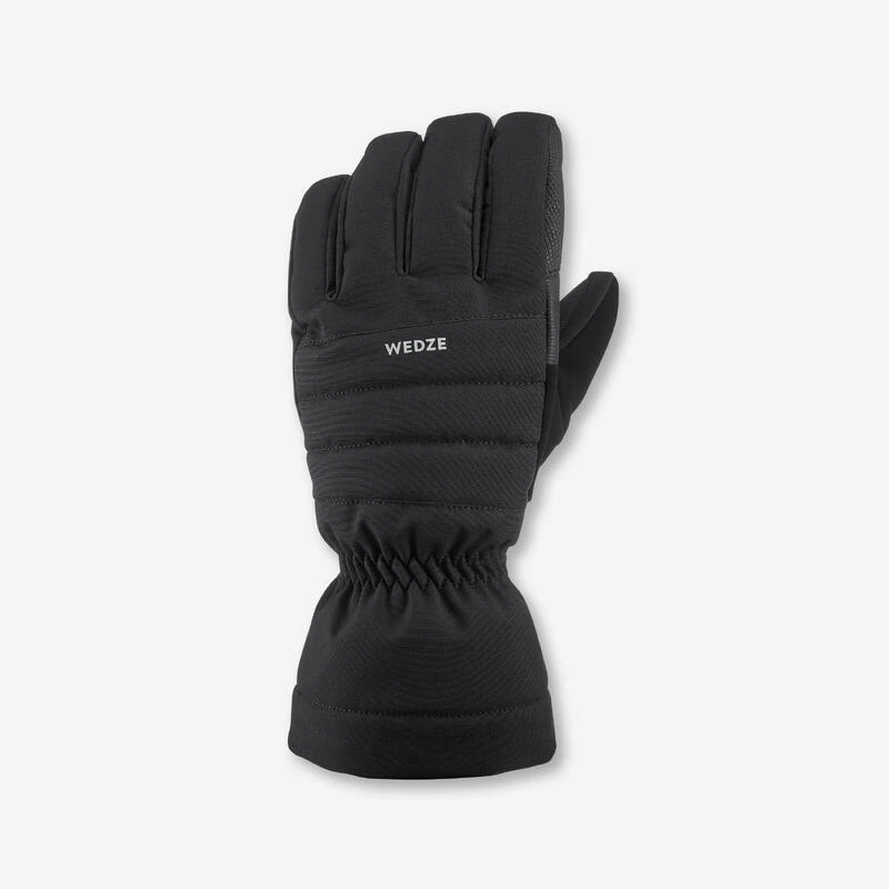 WEDZE GANTS DE SKI ADULTE 500 - NOIR 1 WEDZE GANTS DE SKI ADULTE 500 - NOIR