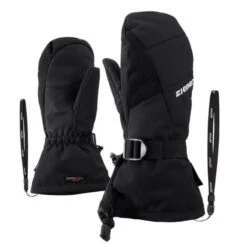 Gants Et Moufles Moufles ZIENER Lanic GTX JR - Noir - 10 Ans/M/6