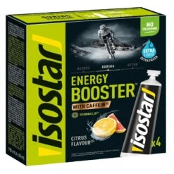 Isostar Gel énergétique ENERGY BOOSTER Agrumes 4x29ml 5 Isostar Gel énergétique ENERGY BOOSTER Agrumes 4x29ml -Équipement Sportif gel energetique energy booster agrumes 4x29ml 2