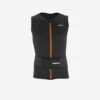 Gilet Protection Dorsale De Ski Et Snowboard Adulte DBCK 100 Noir