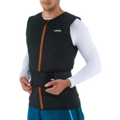 Gilet Protection Dorsale De Ski Et Snowboard Adulte DBCK 100 Noir -Équipement Sportif gilet protection dorsale de ski et snowboard adulte dbck 100 noir 4
