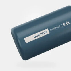 Quechua Gourde Alu 0,6L Avec Bouchon Instantané Et Pipette Pour La Randonnée -Équipement Sportif gourde alu 06l avec bouchon instantane et pipette pour la randonnee 2