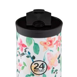 Gourdes 24Bottles Mug De Voyage Little Buds -Équipement Sportif gourdes 24bottles mug de voyage little buds 2