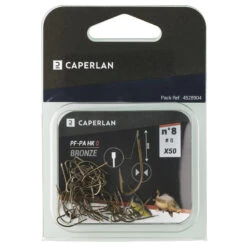 HAMEÇON SIMPLE BRONZE NON MONTE PA HK 0 X50 -Équipement Sportif hamecon simple bronze non monte pa hk 0 x50 3