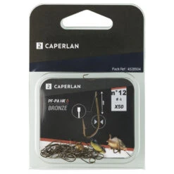 HAMEÇON SIMPLE BRONZE NON MONTE PA HK 0 X50 -Équipement Sportif hamecon simple bronze non monte pa hk 0 x50 5