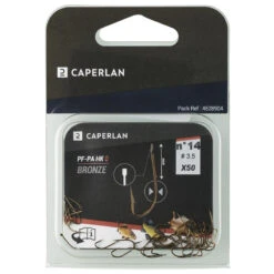 HAMEÇON SIMPLE BRONZE NON MONTE PA HK 0 X50 -Équipement Sportif hamecon simple bronze non monte pa hk 0 x50 6