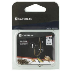 HAMEÇON SIMPLE BRONZE NON MONTE PA HK 0 X50 -Équipement Sportif hamecon simple bronze non monte pa hk 0 x50 7