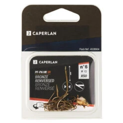 HAMEÇON SIMPLE BRONZE RENVERSE NON MONTE PA HK 0R X50 10 HAMEÇON SIMPLE BRONZE RENVERSE NON MONTE PA HK 0R X50 -Équipement Sportif hamecon simple bronze renverse non monte pa hk 0r x50 2