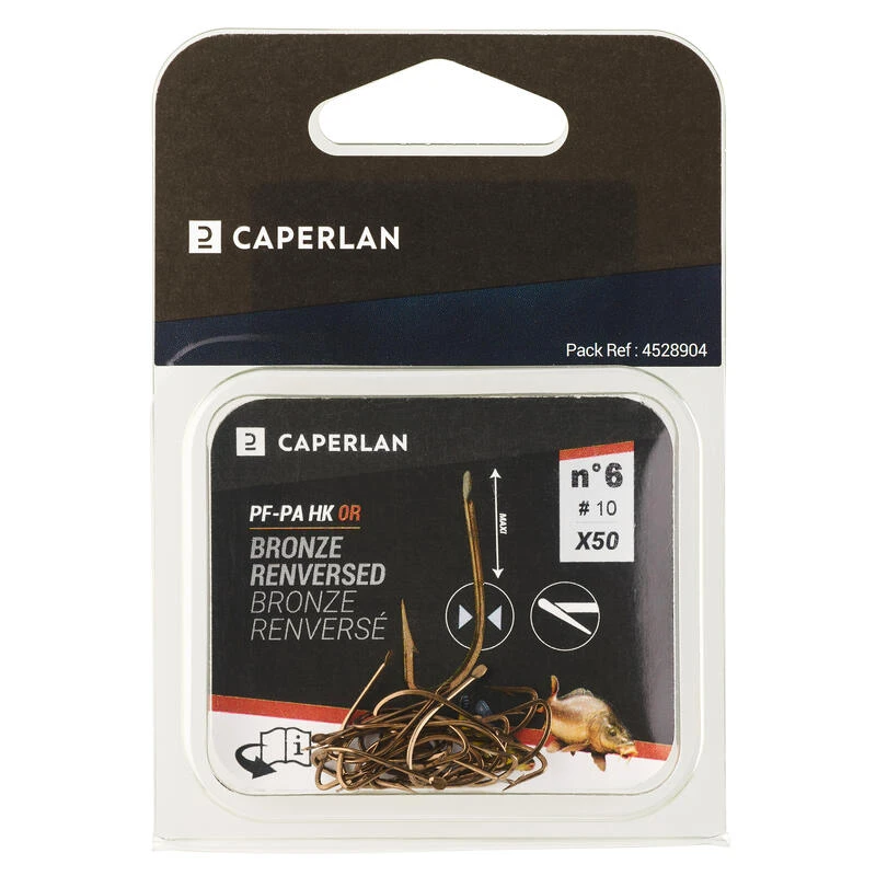 HAMEÇON SIMPLE BRONZE RENVERSE NON MONTE PA HK 0R X50 3 HAMEÇON SIMPLE BRONZE RENVERSE NON MONTE PA HK 0R X50 – Image 3