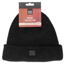 Heat Keeper Enfants Bonnet Thermo-isolant Anthracite -Équipement Sportif heat keeper enfants bonnet thermo isolant anthracite 3