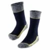 Heat Keeper Hommes Chaussettes De Travail Thermo-isolantes Marine