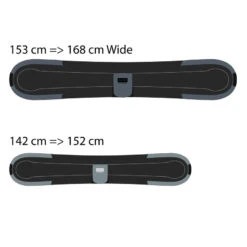 Housse De Rangement Pour Snowboard De Taille 153 à 168 Cm, Noire 9 Housse De Rangement Pour Snowboard De Taille 153 à 168 Cm, Noire -Équipement Sportif housse de rangement pour snowboard de taille 153 a 168 cm noire 4