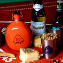 La Gourde Française Ovale 1 Litre - Rouge -Équipement Sportif la gourde francaise ovale 1 litre rouge 3