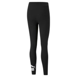 Legging à Logo Essentials Femme PUMA Black -Équipement Sportif legging a logo essentials femme puma black 5