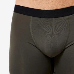 Decathlon Lot De 3 Boxers Respirants En Microfibre Homme - Bleu Foncé/bleu/kaki -Équipement Sportif lot de 3 boxers respirants en microfibre homme bleu foncebleukaki 8