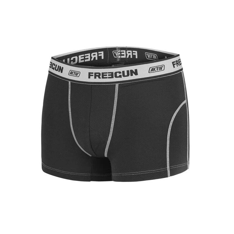 FREEGUN Lot De 4 Boxers Homme Aktiv Sport Fluo 3 FREEGUN Lot De 4 Boxers Homme Aktiv Sport Fluo – Image 3