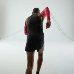 Manchettes Running Homme Femme - KIPRUN Rose -Équipement Sportif manchettes running homme femme kiprun rose 2