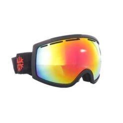 Masque De Ski / Masque De Snowboard Noir - Verre Miroir Rouge -Équipement Sportif masque de ski masque de snowboard noir verre miroir rouge 3