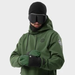 Moufles Thermiques Snowboard Et Ski Sports D'hiver Homme Et Femme Pitztal Green -Équipement Sportif moufles thermiques snowboard et ski sports dhiver homme et femme pitztal green 2