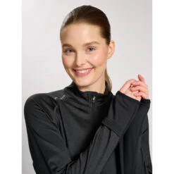 Newline T-Shirt L/S Nwlmesa 1/2 Zip L/S Woman -Équipement Sportif newline t shirt ls nwlmesa 12 zip ls woman 3